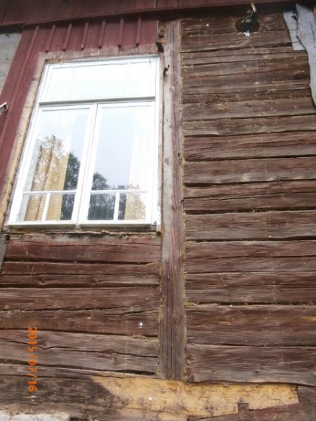 Julkisivulaudoituksen kunnostusta 5