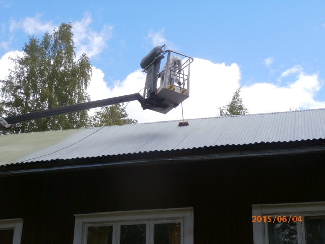 Vesikaton maalaus 3